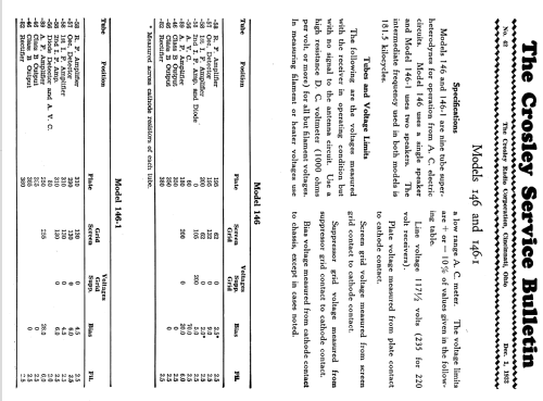 146-1 'Congressman' Ch= 146-1; Crosley Radio Corp.; (ID = 1591595) Radio