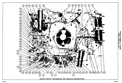 J-17TAMH Ch= 481; Crosley Radio Corp.; (ID = 1915461) Television