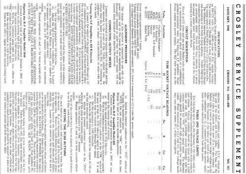 Super Sextette 649A Ch= 649 ; Crosley Radio Corp.; (ID = 1361379) Radio