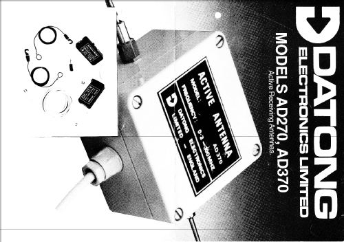 AD 270; Datong Electronics, (ID = 1914773) Antenny