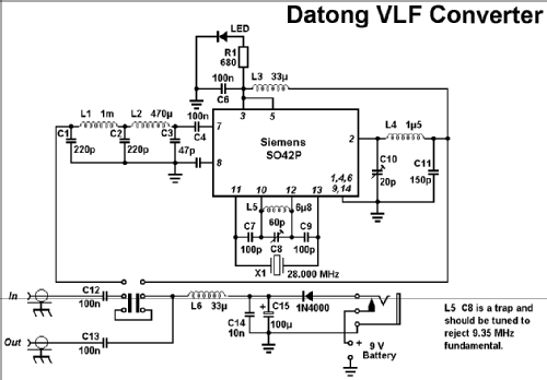 Converter VLF; Datong Electronics, (ID = 548435) Converter