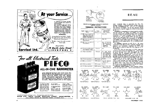 Beau Decca Radiogram BD3378; Decca Brand, Samuel (ID = 1334276) Radio