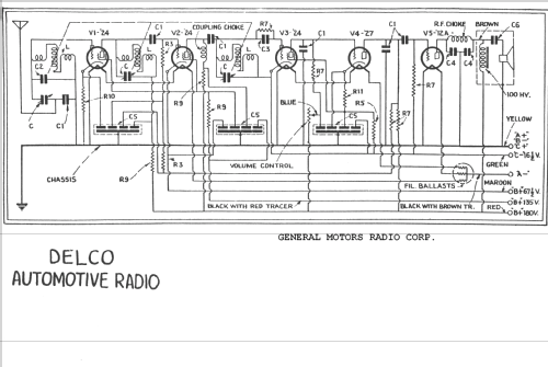 Delco Automotive 3002 ; United Motors (ID = 244392) Car Radio