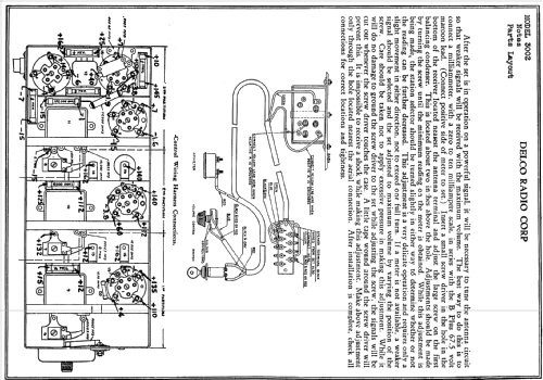 Delco Automotive 3002 ; United Motors (ID = 319002) Car Radio