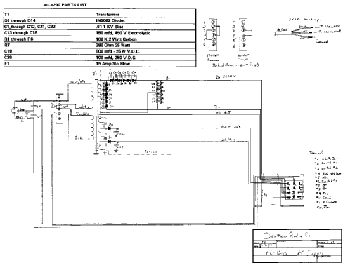 Linear-Endstufe MLA-1200; Dentron Radio Co.; (ID = 1856693) Amateur-D