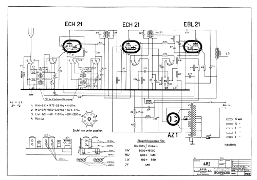 482 II; Deso, Dewald & Sohn, (ID = 2516602) Radio