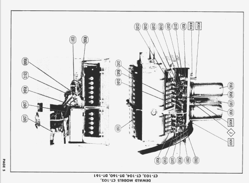 CT-102 ; DeWald Radio Mfg. (ID = 1549484) Fernseh-E