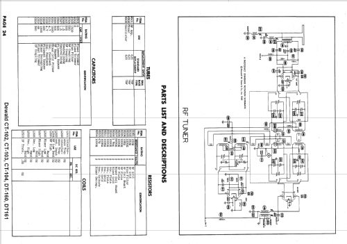 DT-161 ; DeWald Radio Mfg. (ID = 1549560) Televisore