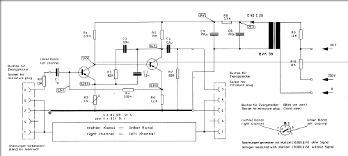 Entzerr-Vorverstärker TVV 46; Dual, Gebr. (ID = 107868) Ampl/Mixer