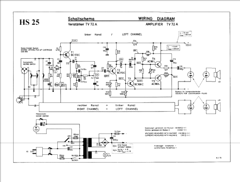 HS 25; Dual, Gebr. (ID = 285742) Sonido-V