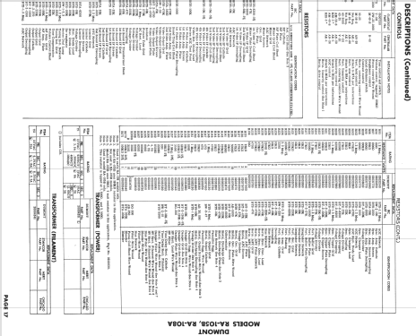 Mansfield RA-108A; DuMont Labs, Allen B (ID = 730454) Television