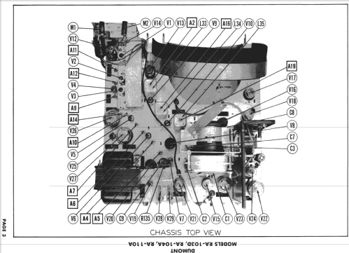 Wellington RA-104A; DuMont Labs, Allen B (ID = 730351) TV Radio