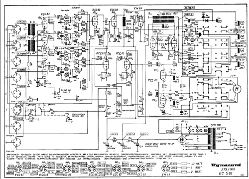 Echocord Super 65; Dynacord W. (ID = 33076) Ampl/Mixer