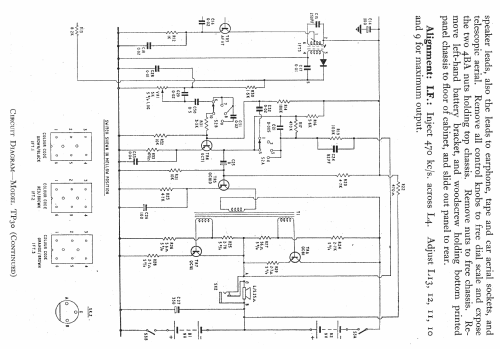 Jewel 7 Transistors TP-30; Dynatron Radio Ltd., (ID = 139650) Radio
