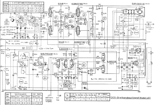 460 Oscilloscope; EICO Electronic (ID = 281513) Equipment