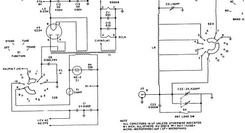 60 Watt CW Transmitter 723; EICO Electronic (ID = 2056781) Amateur-T