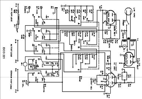 Vacuum Tube Voltmeter 221; EICO Electronic (ID = 119248) Equipment