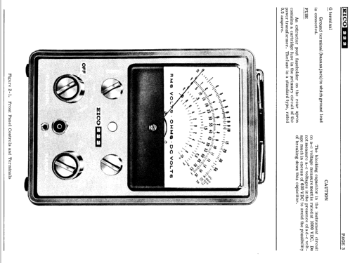 Vacuum Tube Voltmeter 222; EICO Electronic (ID = 2625036) Ausrüstung