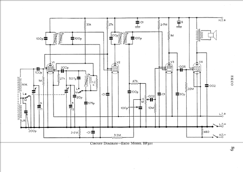 BP321; Ekco, E.K.Cole Ltd.; (ID = 562732) Radio