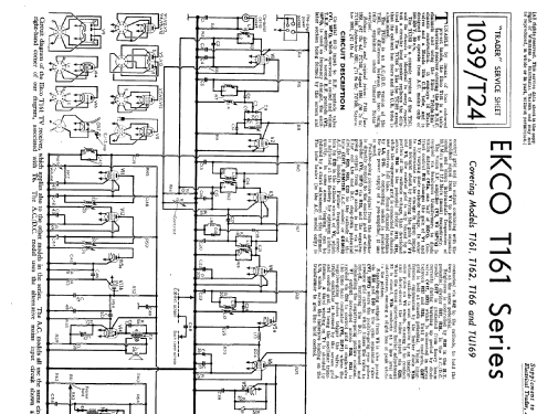 TC166; Ekco, E.K.Cole Ltd.; (ID = 1016664) Television