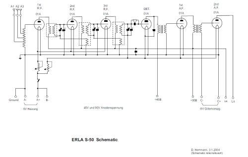 Monodic Ch= S50; Electrical Research (ID = 1389708) Radio