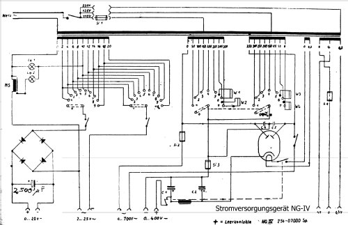 Stromversorgungsgerät NG IV ; Elektro-Mechanik (ID = 1302206) teaching