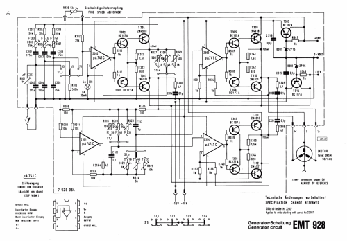 Professioneller Plattenspieler EMT 928; Elektromesstechnik (ID = 566673) R-Player