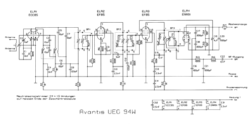 Avanti UEG94W; Elektronik Stadtroda (ID = 1620142) Converter