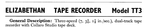 TT3; EAP Tape Recorders (ID = 721055) R-Player