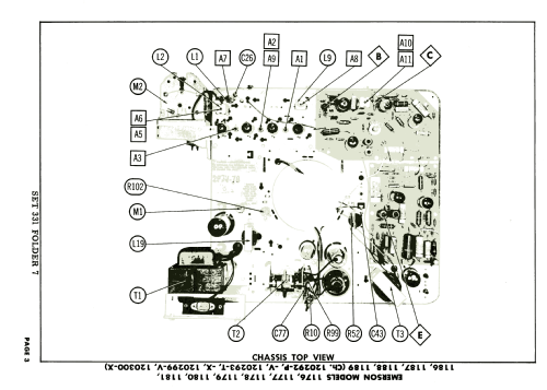 1181 Ch= 120293-X; Emerson Radio & (ID = 1908680) Television