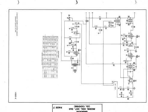 556 Ch= 120018B; Emerson Radio & (ID = 1365307) Radio