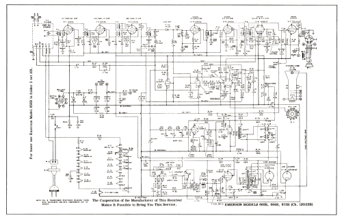 660B Ch= 120133-B; Emerson Radio & (ID = 2831226) Television