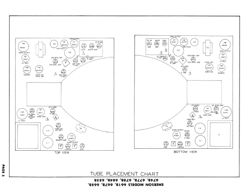 678 or 678 Series B ; Emerson Radio & (ID = 1920465) Television