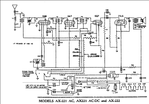 AX-221-AC Ch= AX; Emerson Radio & (ID = 53827) Radio