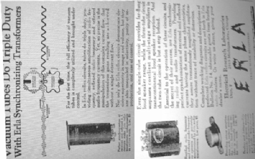 Synchronizing RF Transformer Duo-Reflex 1; Electrical Research (ID = 1125523) Radio part