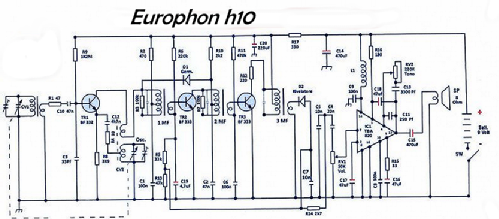 Radioorologio H10; Europhon; Milano (ID = 2574956) Radio