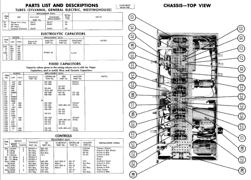 240 ; Fairchild Recording (ID = 565986) Ampl/Mixer