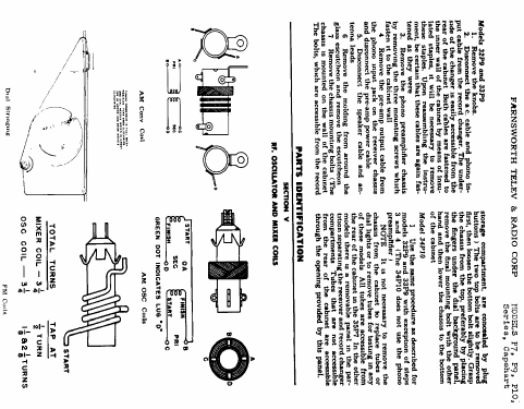 Capehart 1002-F Ch= P8, changer P71; Farnsworth (ID = 352291) Radio