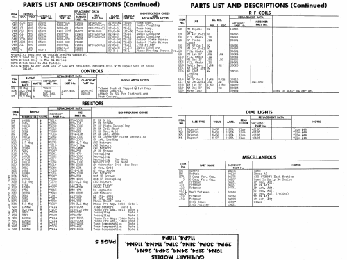 Capehart 116N4 Sheraton ; Farnsworth (ID = 463337) Radio