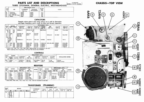 Capehart C-14 Ch=CR-93; Farnsworth (ID = 465312) Radio