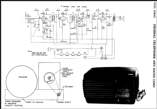 1040TB ; Federal Radio Corp. (ID = 381930) Radio