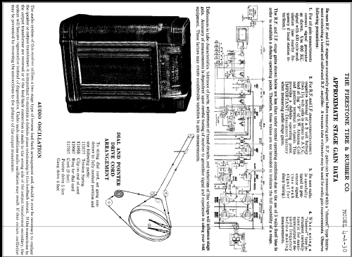 4-A-30 Air Chief ; Firestone Tire & (ID = 333271) Radio