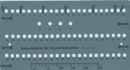 Röhrenprüfgerät Hauptgerät W18; Funke, Max, Weida/Th (ID = 81987) Equipment