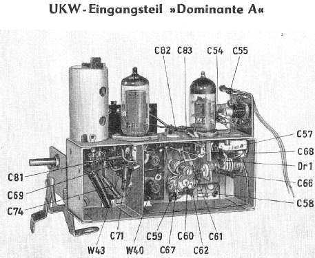 AM/FM-Super Dominante Typ 1132; Funkwerk Dresden, (ID = 1487355) Radio