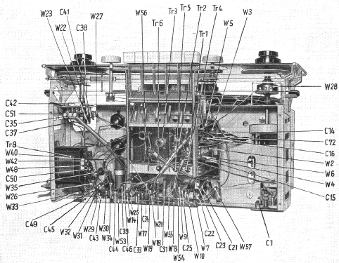 AM/FM Super Dominante W2 1132.7A; Funkwerk Dresden, (ID = 1488539) Radio