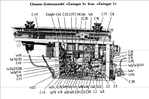 UKW-Super Zwinger 5 / Serie Dresden; Funkwerk Dresden, (ID = 1298858) Radio