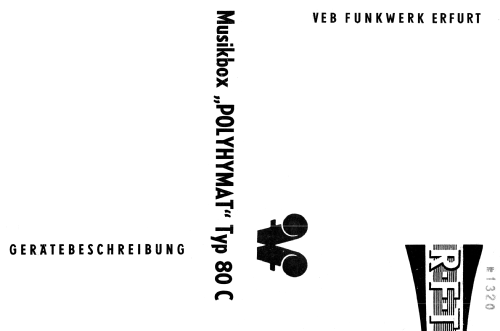 Polyhymat 80C; Funkwerk Erfurt, VEB (ID = 2177416) Sonido-V