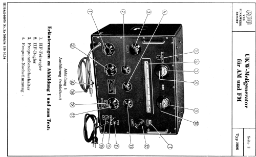 UKW- Messgenerator 2006; Funkwerk Erfurt, VEB (ID = 2651333) Equipment