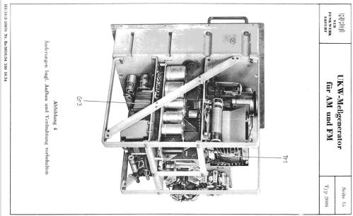 UKW- Messgenerator 2006; Funkwerk Erfurt, VEB (ID = 2651345) Equipment