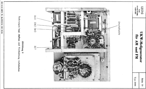 UKW- Messgenerator 2006; Funkwerk Erfurt, VEB (ID = 2651348) Equipment